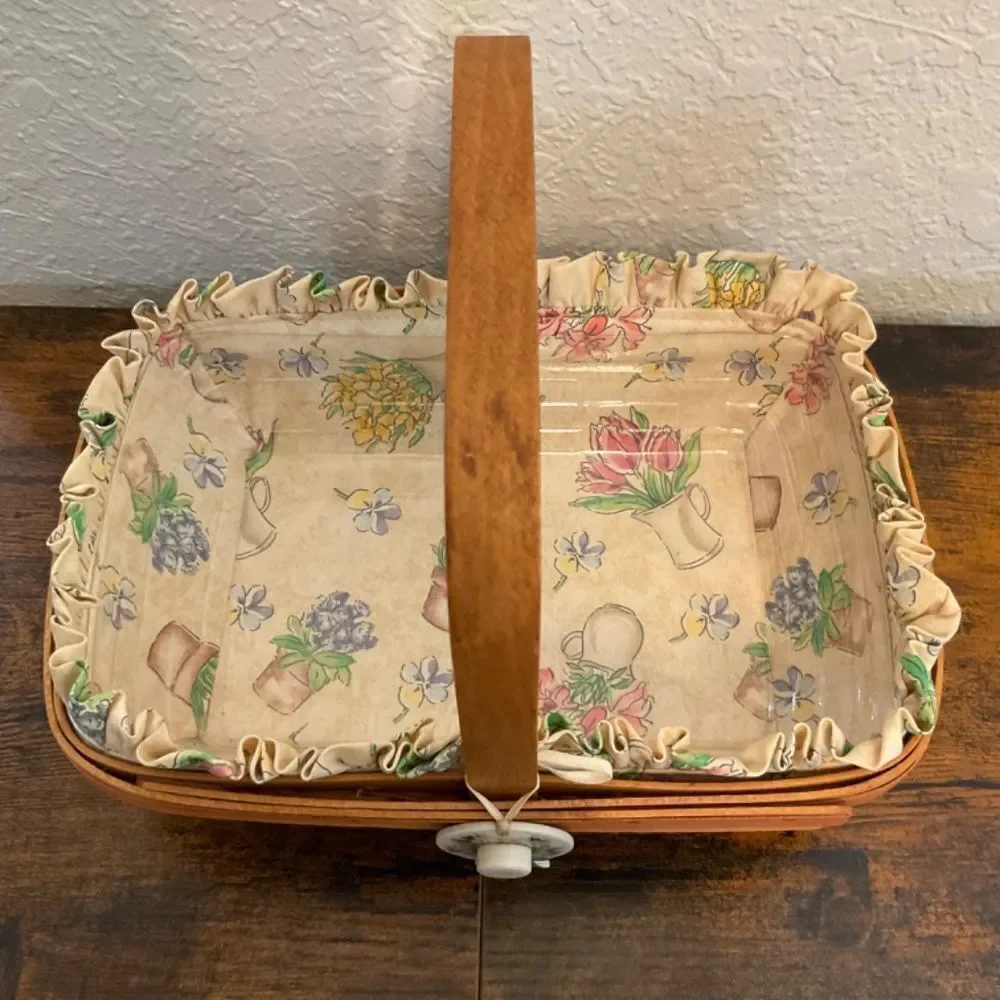 20th Century Celebration Longaberger 2000 Mothers Day Early Blossom Basket